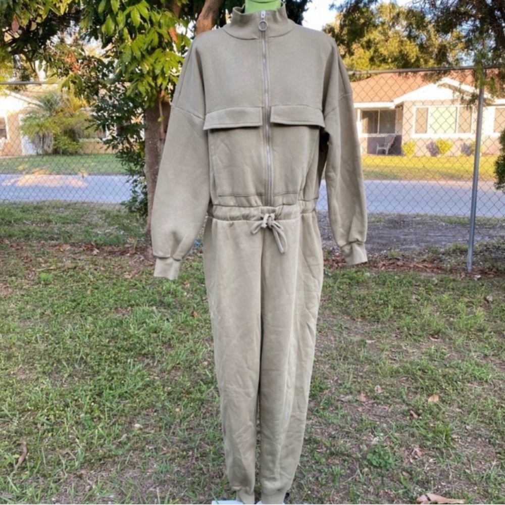 ASOS Olive Green Jumpsuit